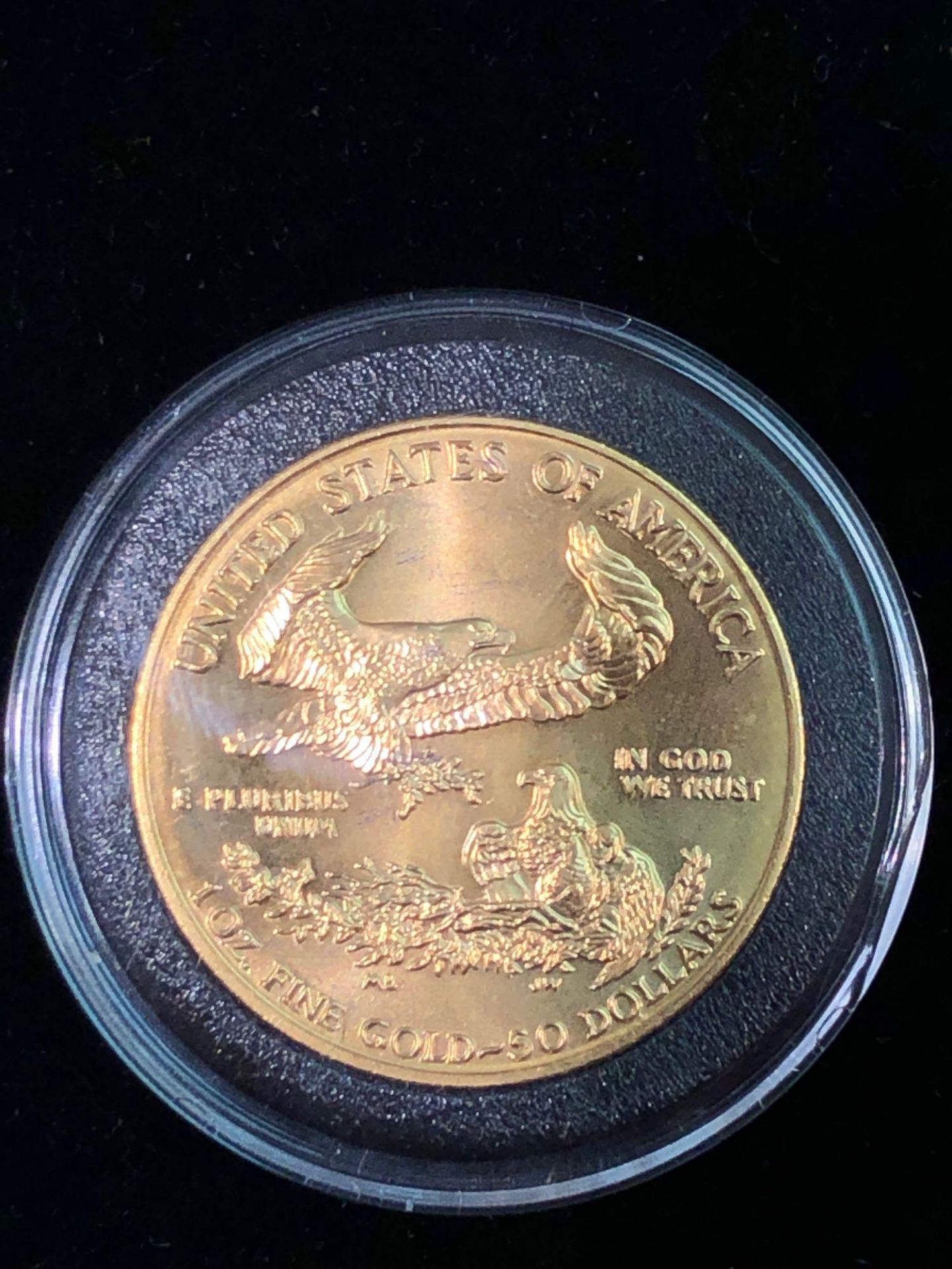 1 OZ AMERICAN FINE GOLD EAGLE 1999 - Image 2 of 2