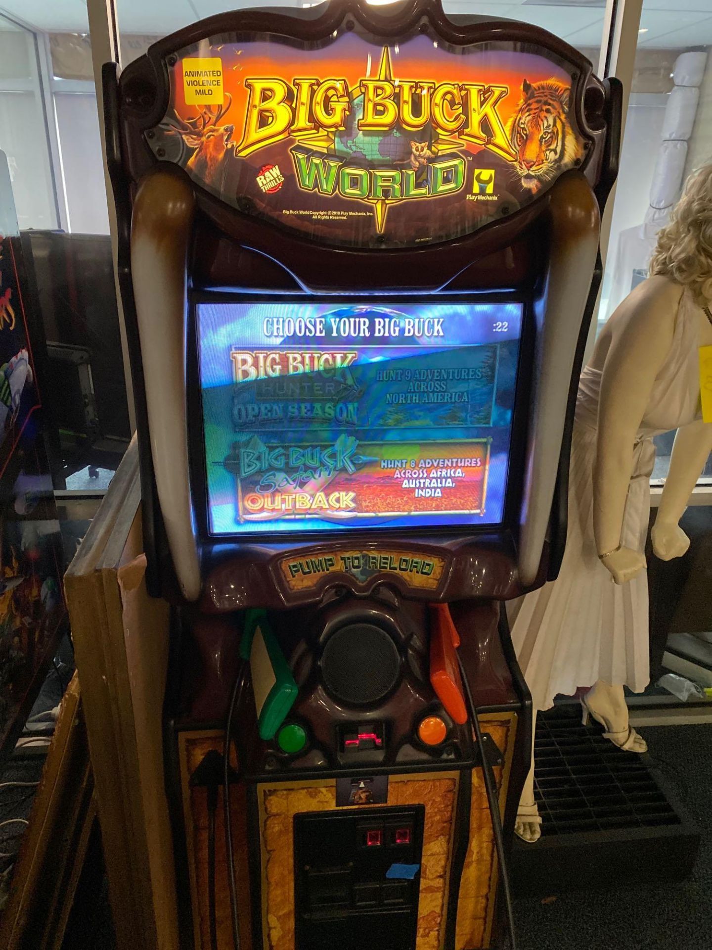 BUCKHUNTER ARCADE GAME- WORKS - Bild 4 aus 4