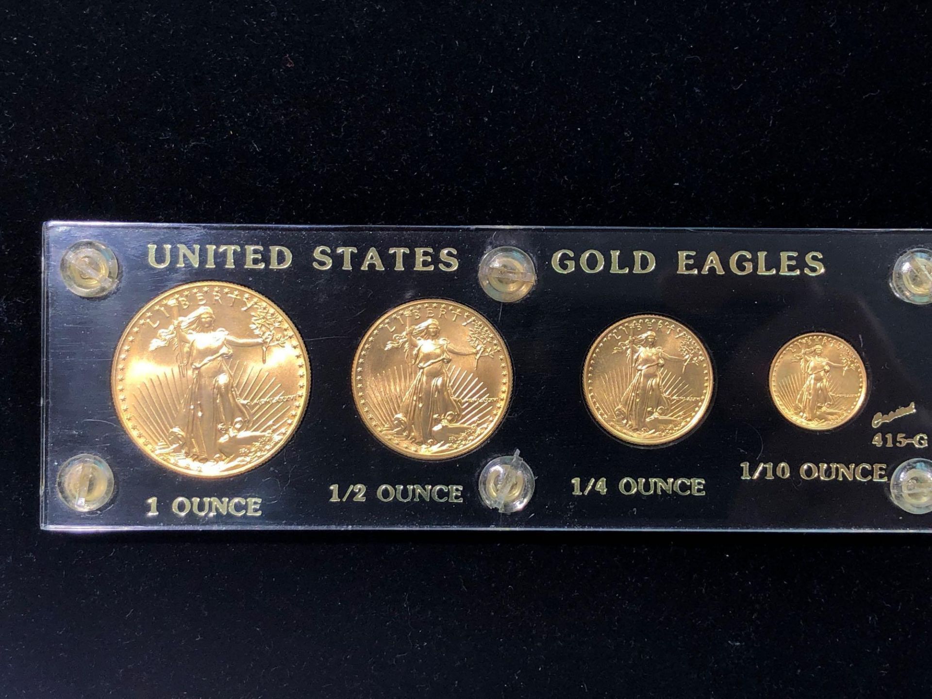 LOT OF US GOLD EAGLE COINS