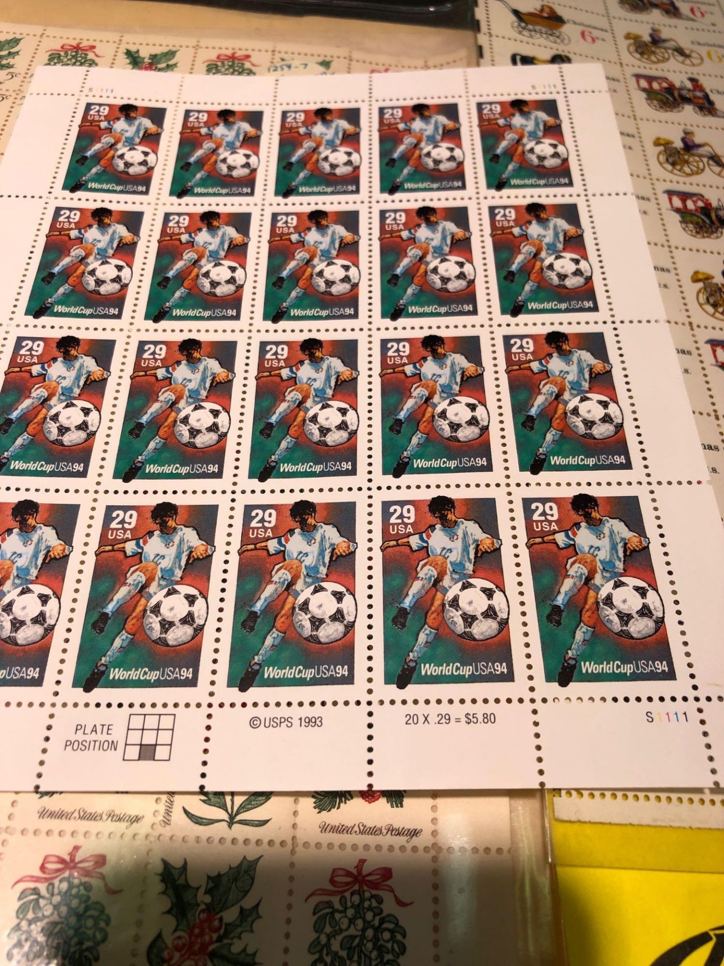 3 SHEETS OF STAMPS - Image 4 of 4