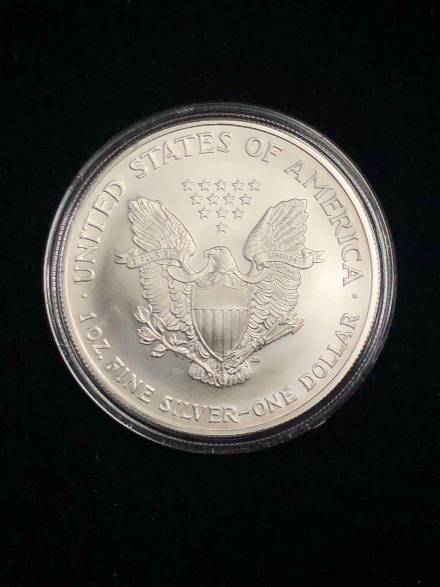 2004 SILVER AMERICAN EAGLE 1 OZT COIN - Bild 2 aus 2