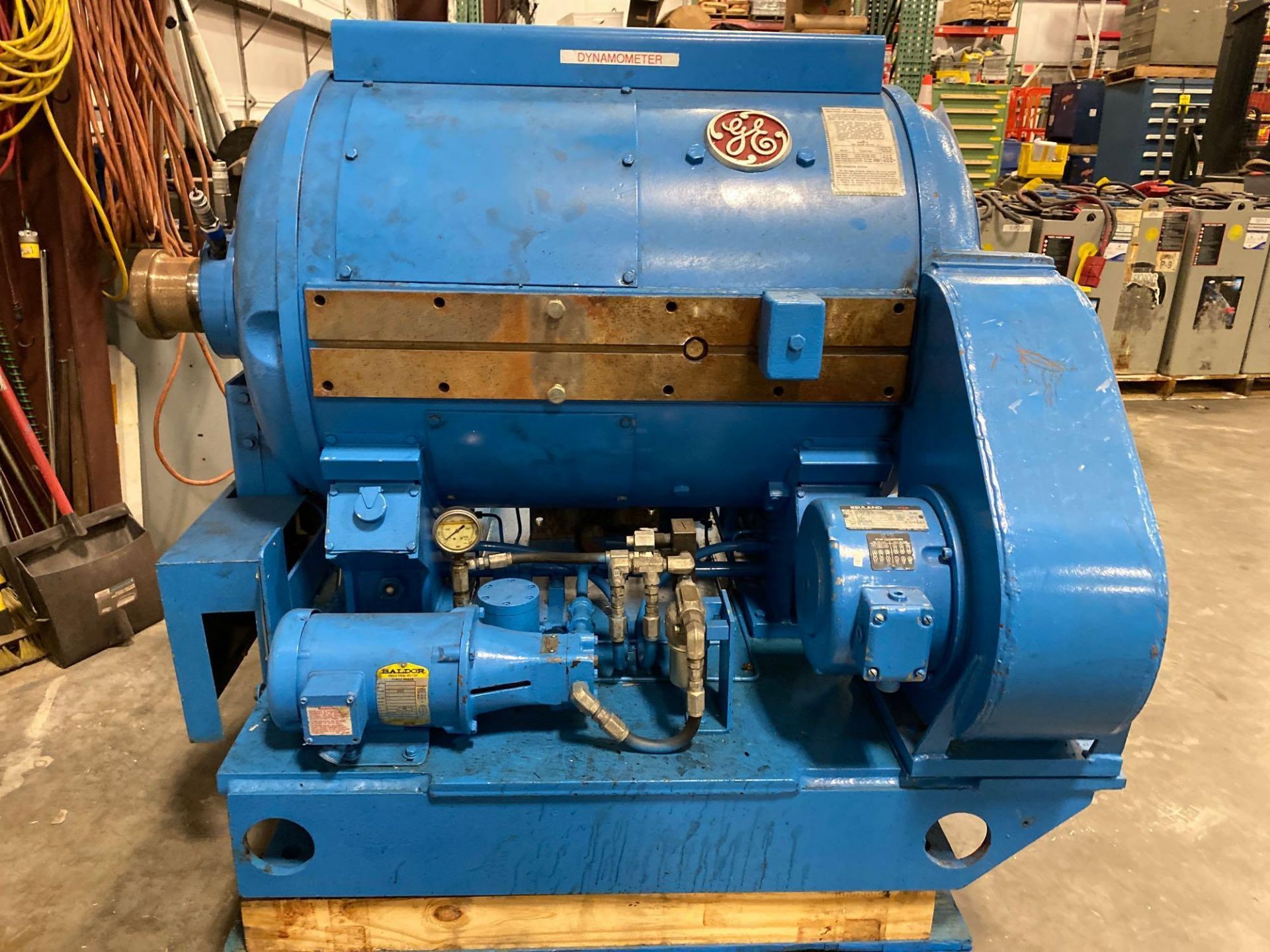 GENERAL ELECTRIC DIRECT CURRENT DYNAMOMETER MODEL 42G405AW, 300 HP ABS, 275/485 V, 750/700 AMP, TYPE - Image 8 of 20