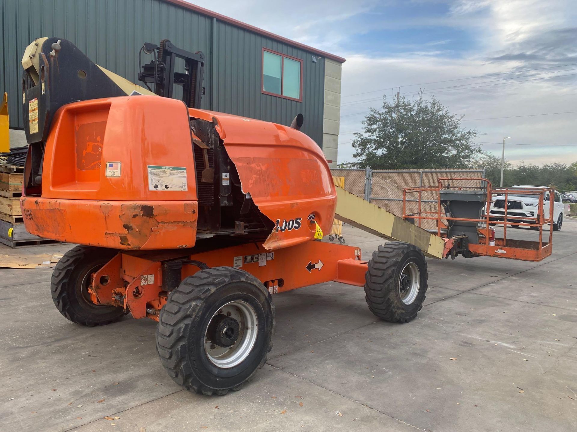 2012 JLG 400S DIESEL BOOM LIFT, 40' PLATFORM HEIGHT - Image 15 of 23