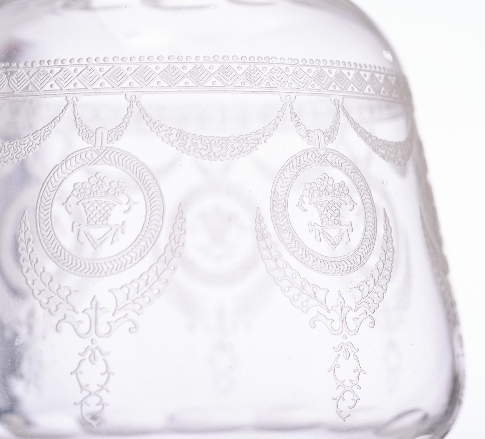 A collection of five cut crystal decanters, H 30 - 34 cm - Image 3 of 3