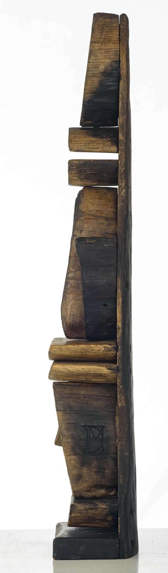 De Maeyer J., 'Totem', wood construction, H 93 cm - Bild 3 aus 6