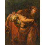 No visible signature, after the famous "Drunken Silenus" by Anthony Van Dijck in the collection of t