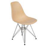 A plywood 'DSR' chair, design by Eames for Herman Miller, H 80 - W 45,5 cm