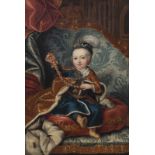 No visible signature, attributed to van Meytens M., portrait of presumably Joseph II von Habsburg, s