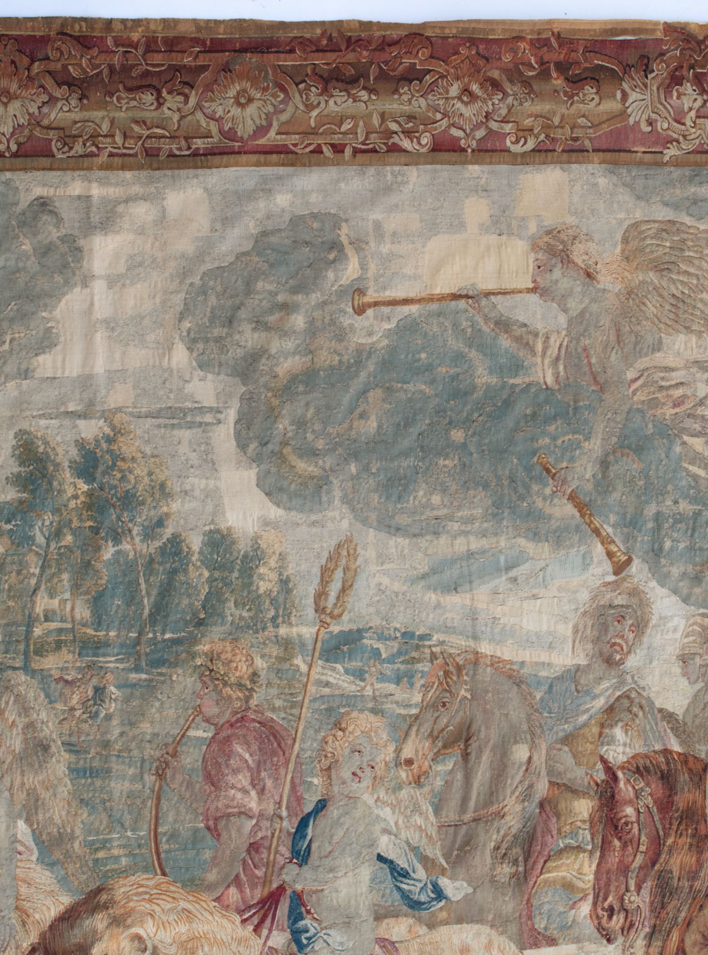 An important Brussels (Flemish) wall tapestry, depicting the glorification of Mars, an edition by or - Bild 5 aus 13