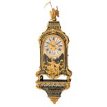 A Napoleon III period and Louis XIV inspired Boulle work cartel clock with gilt bronze mounts, the d