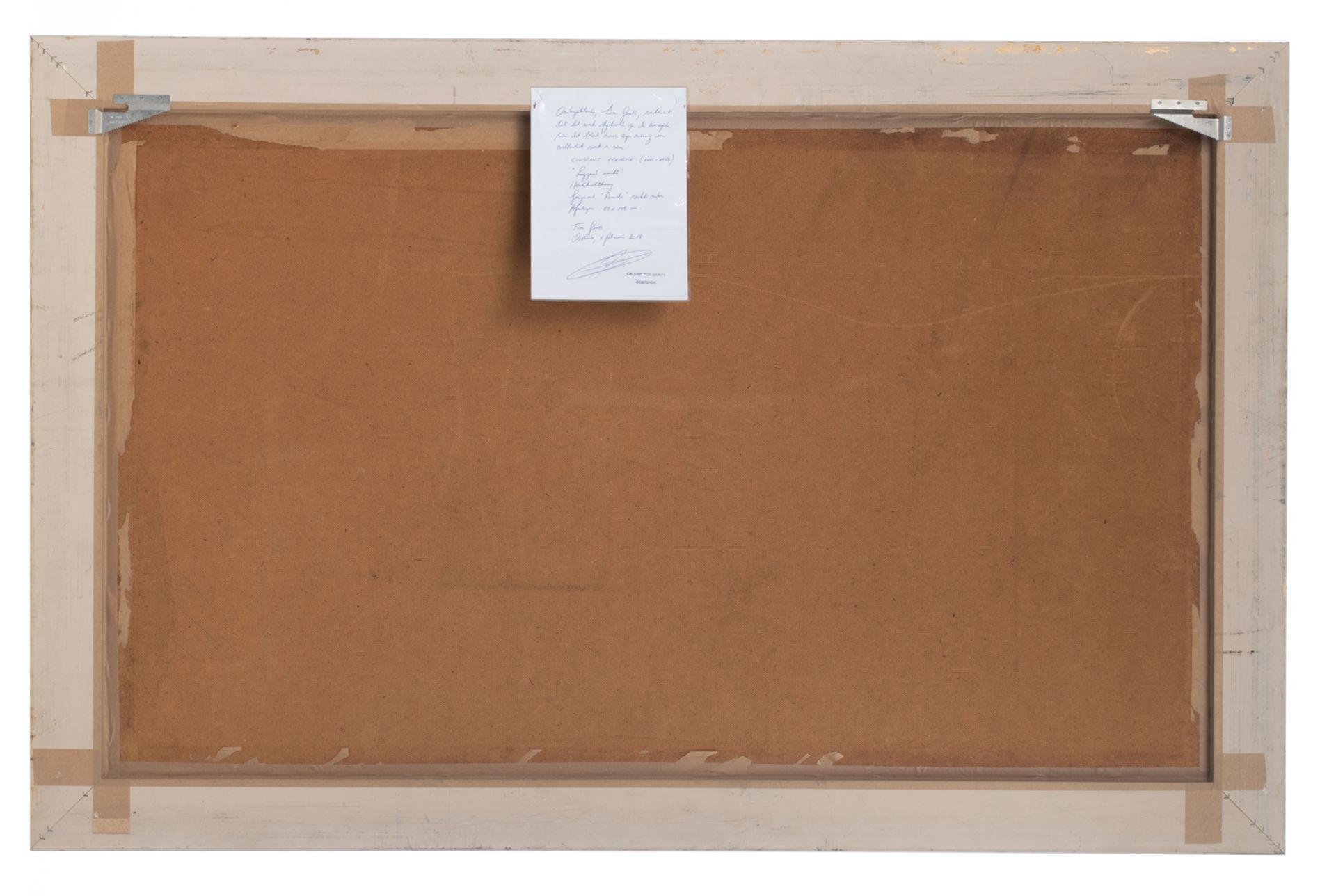 Permeke C., a lying female nude, charcoal on paper, 88 x 148 cm - Bild 3 aus 4