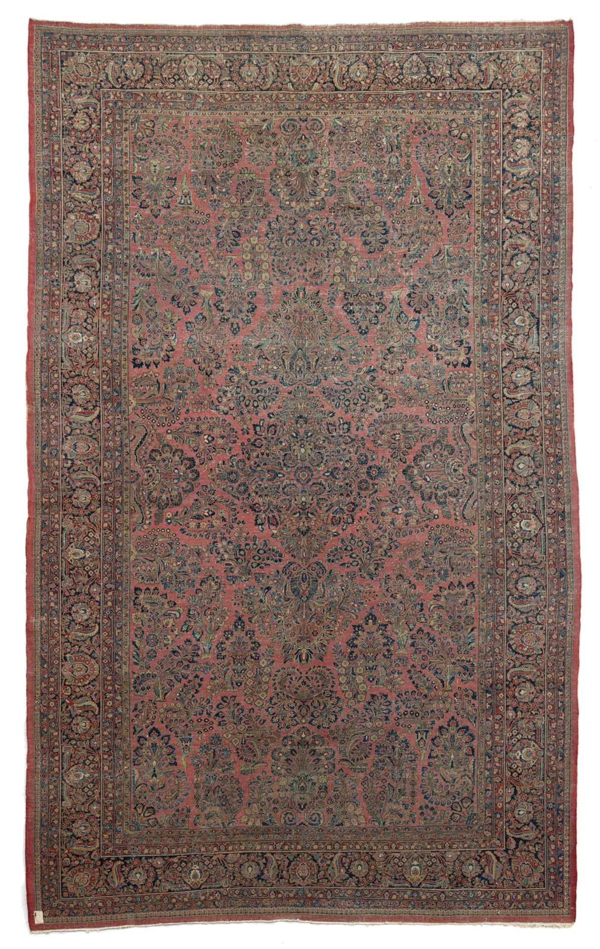 A large Oriental woollen rug, floral decorated, 306 x 511 cm - Image 2 of 5