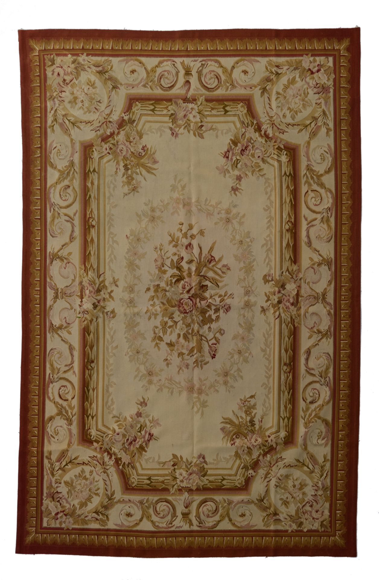 An French Aubusson carpet, 19thC, 180 x 277 cm