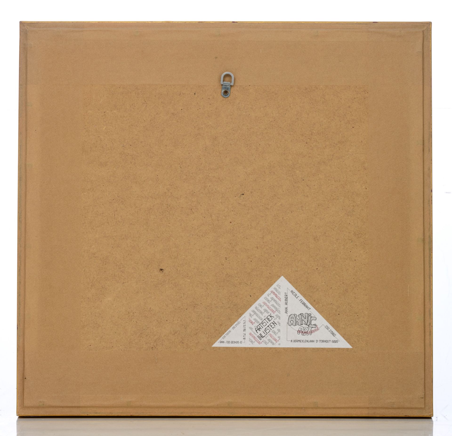 Van Hecke W., four untitled works, dated 1957, 1963, 1963 and 1964, mixed media, 34 x 40 - 40 x 45 c - Image 8 of 14