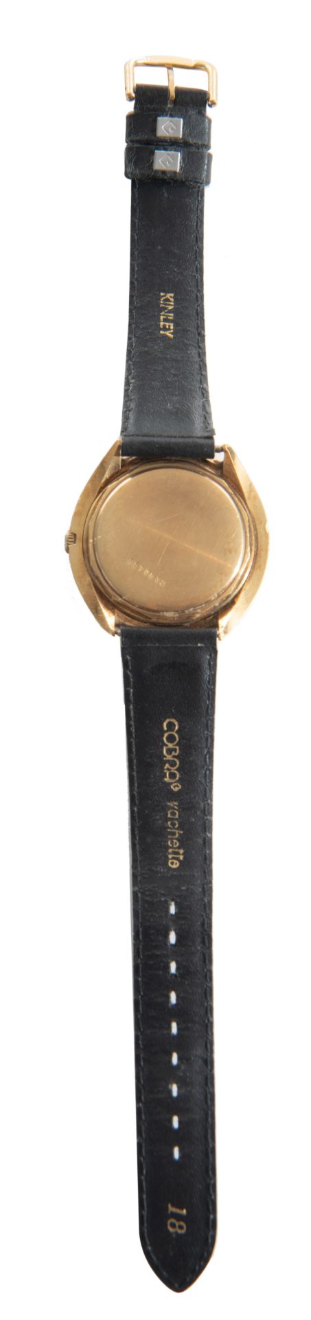 A man's 18ct gold wristwatch 'Chronomètre Zenith Automatic' - 'Captain de luxe', serial no. 357D832, - Bild 2 aus 8