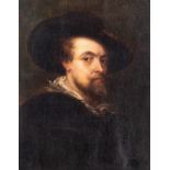 No visible signature, a fine copy after the famous self-portrait of Peter Paul Rubens, 19thC, oil on