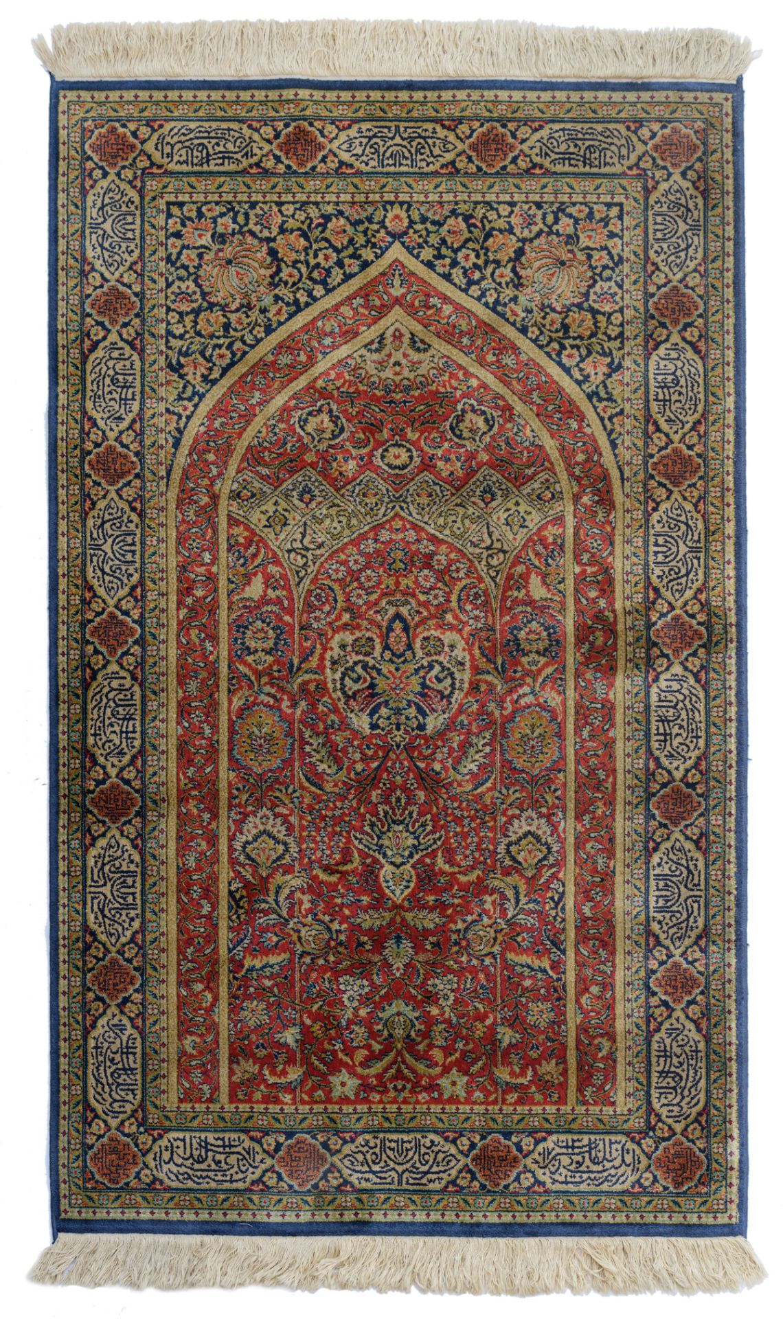 Two Oriental woollen rugs, machine-knotted, 105/106 x 175 cm - Image 2 of 7