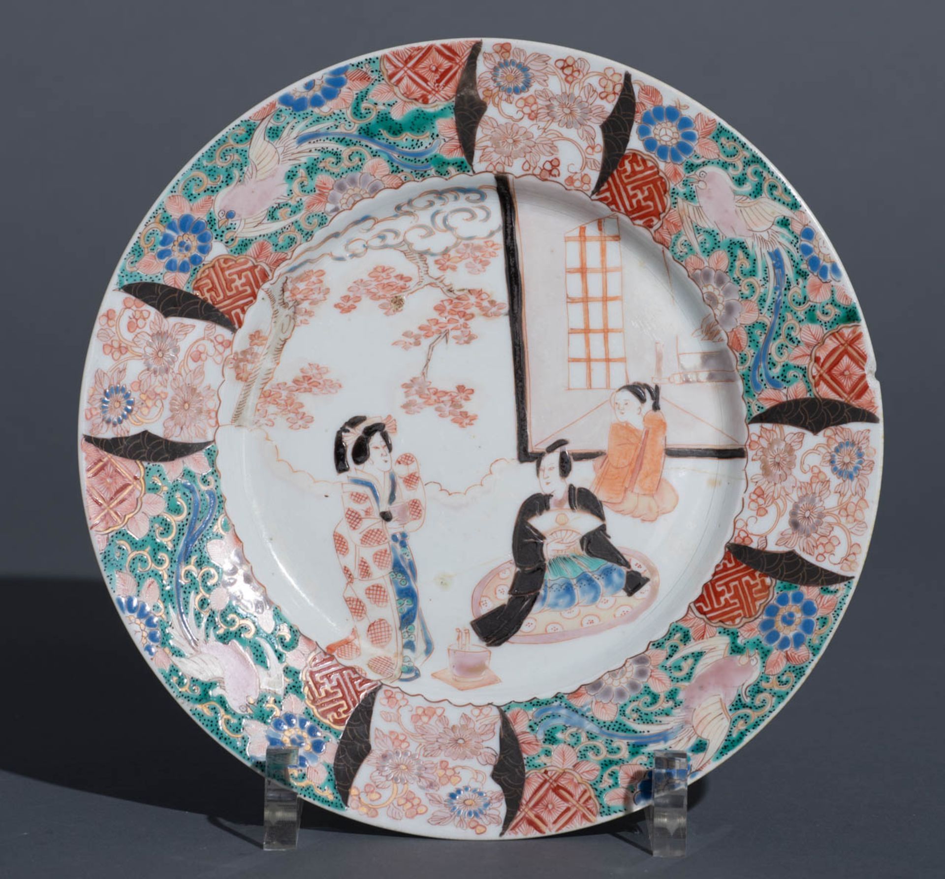 A Japanese Arita Imari assembled dinner service - Image 94 of 194