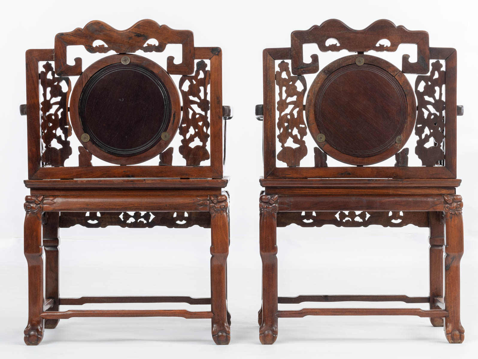 A Chinese exotic hardwood furniture set - Image 4 of 16