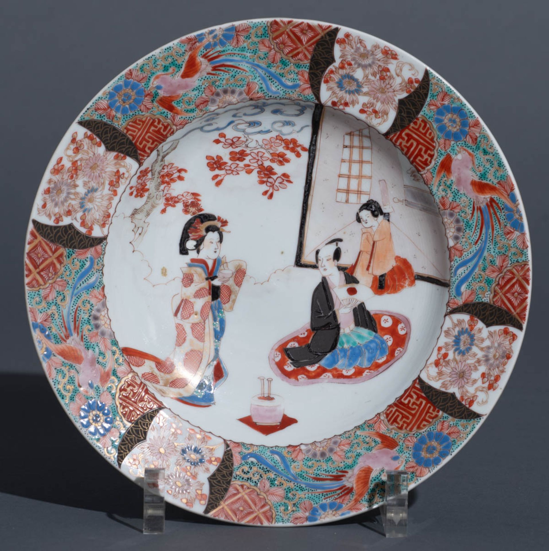 A Japanese Arita Imari assembled dinner service - Image 83 of 194