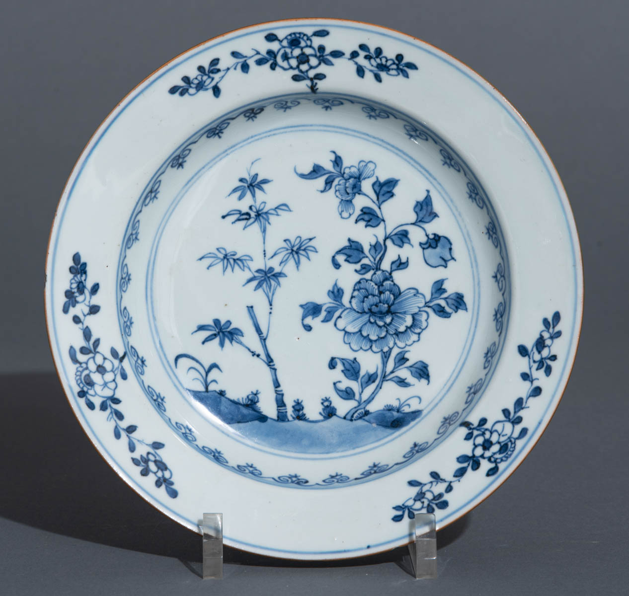 Two Chinese famille rose export porcelain dishes - Image 36 of 44