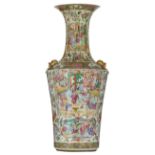 A large and imposing Chinese Canton vase
