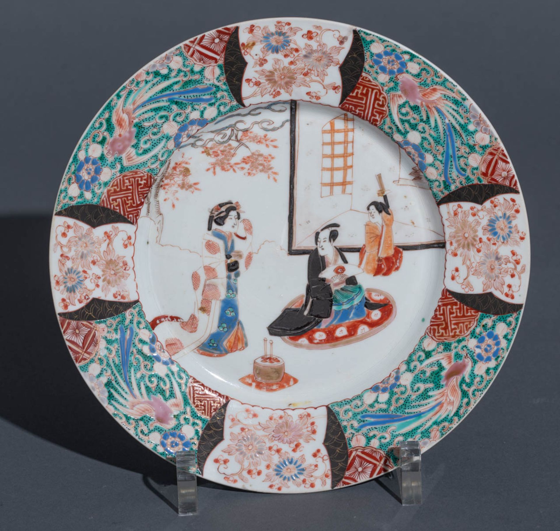 A Japanese Arita Imari assembled dinner service - Image 35 of 194