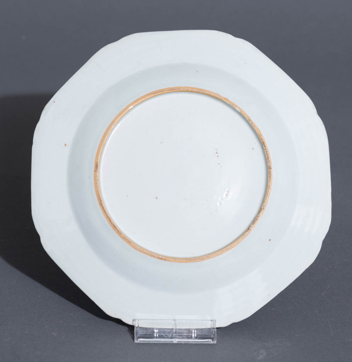 Six Chinese blue and white export porcelain dishes and a ditto octagonal Nanking ware plate - Image 7 of 20