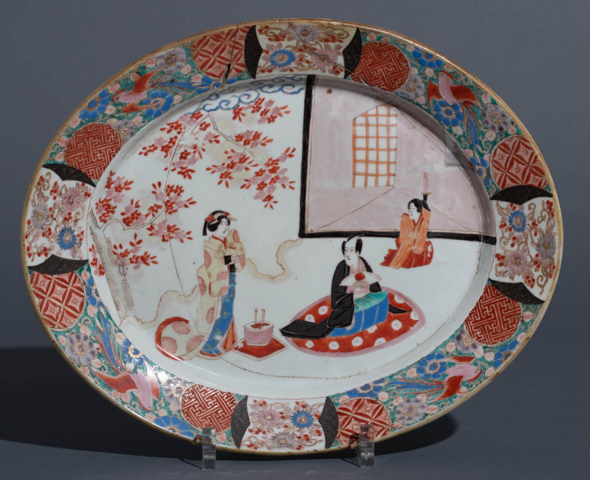 A Japanese Arita Imari assembled dinner service - Image 173 of 194