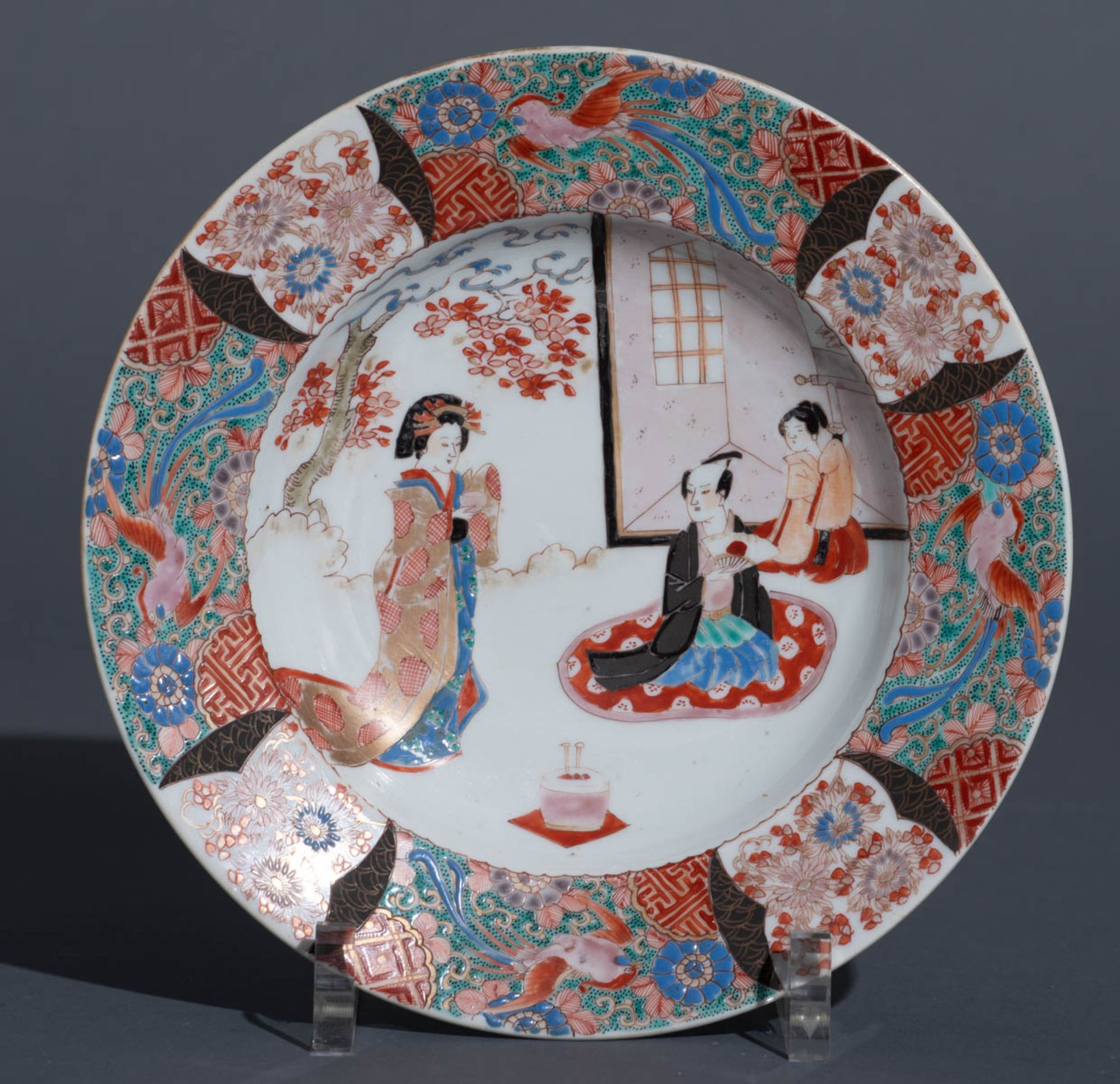 A Japanese Arita Imari assembled dinner service - Image 64 of 194