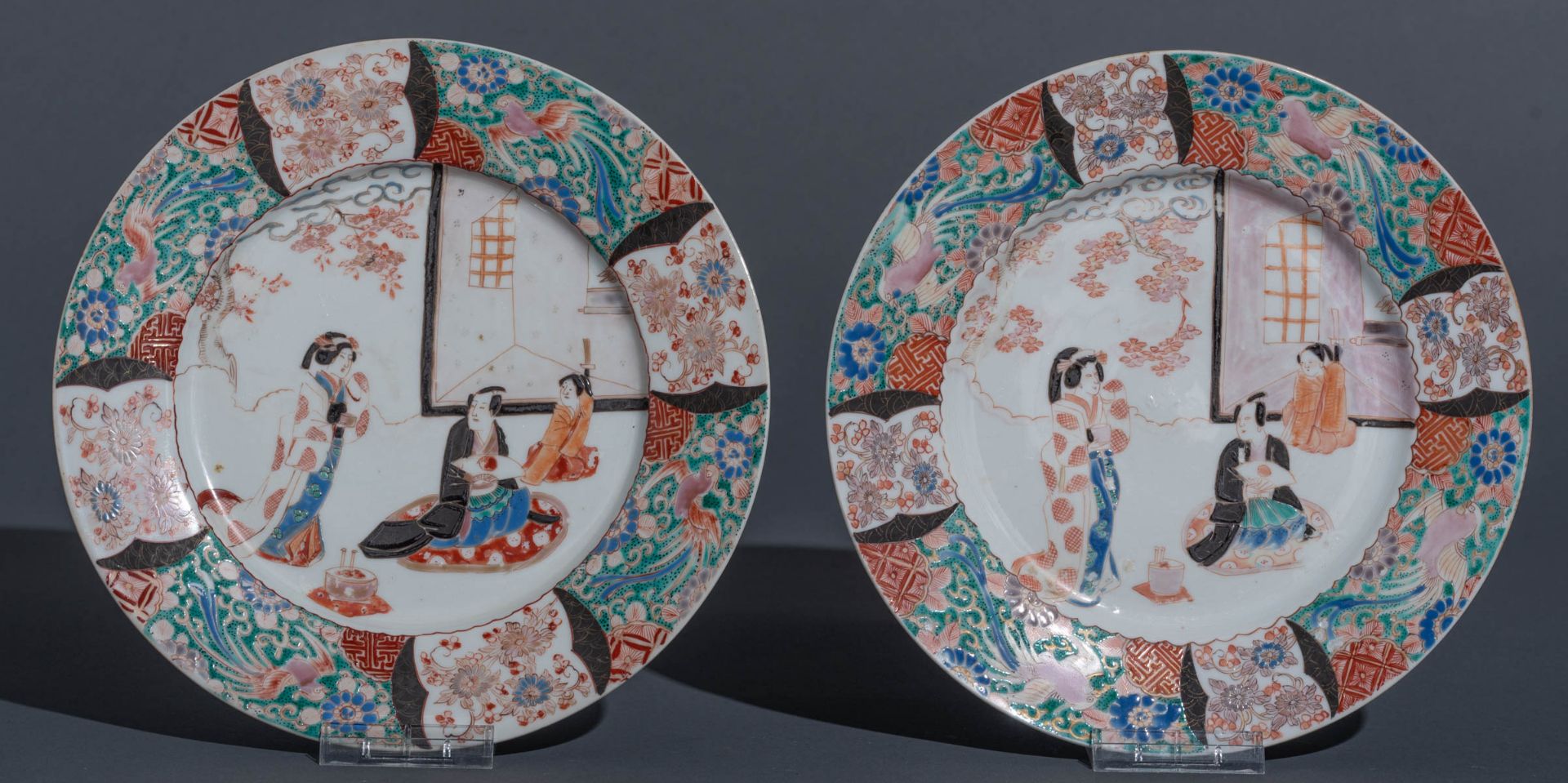 A Japanese Arita Imari assembled dinner service - Image 187 of 194