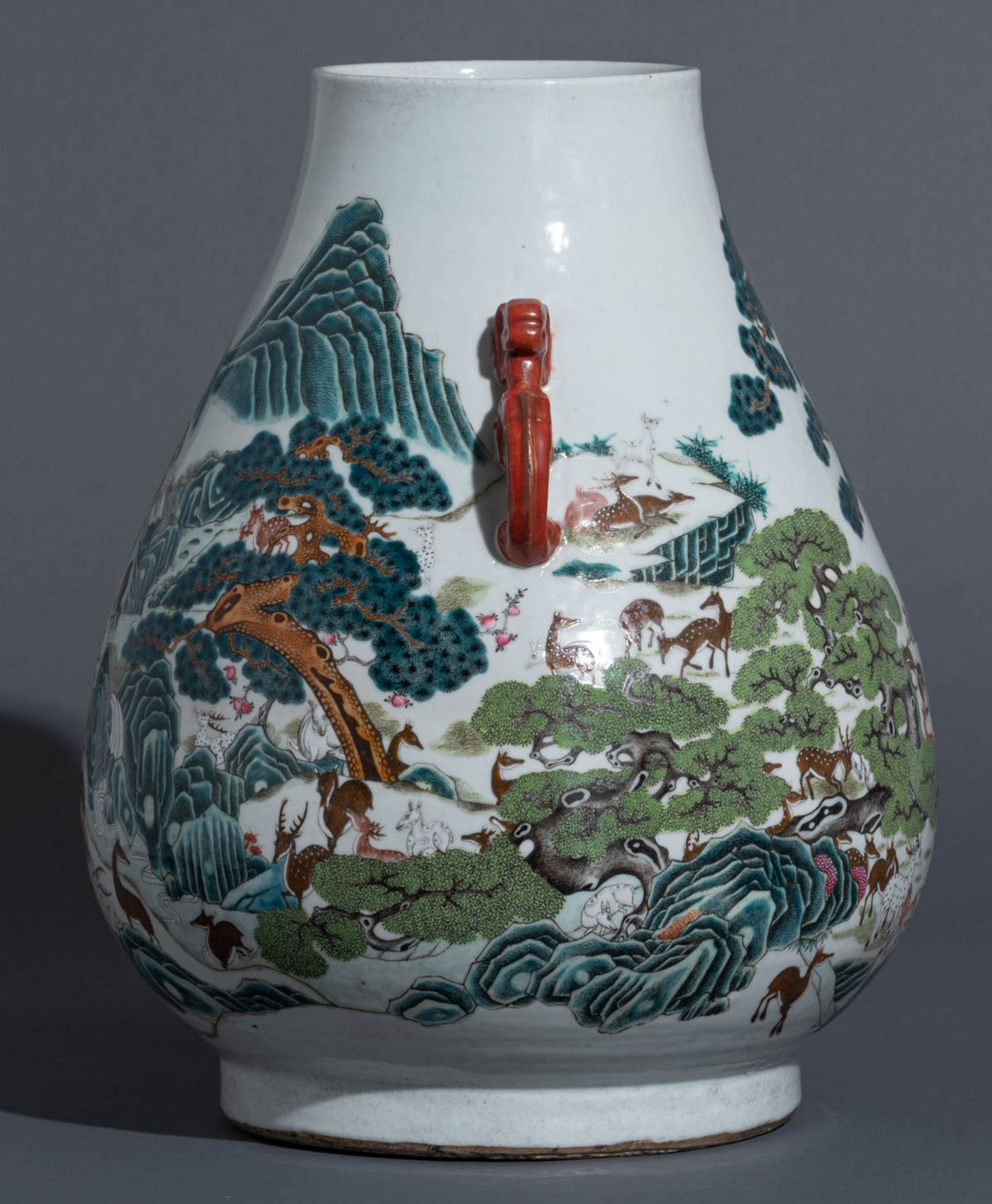 A Chinese yangcai hu vase - Bild 11 aus 16