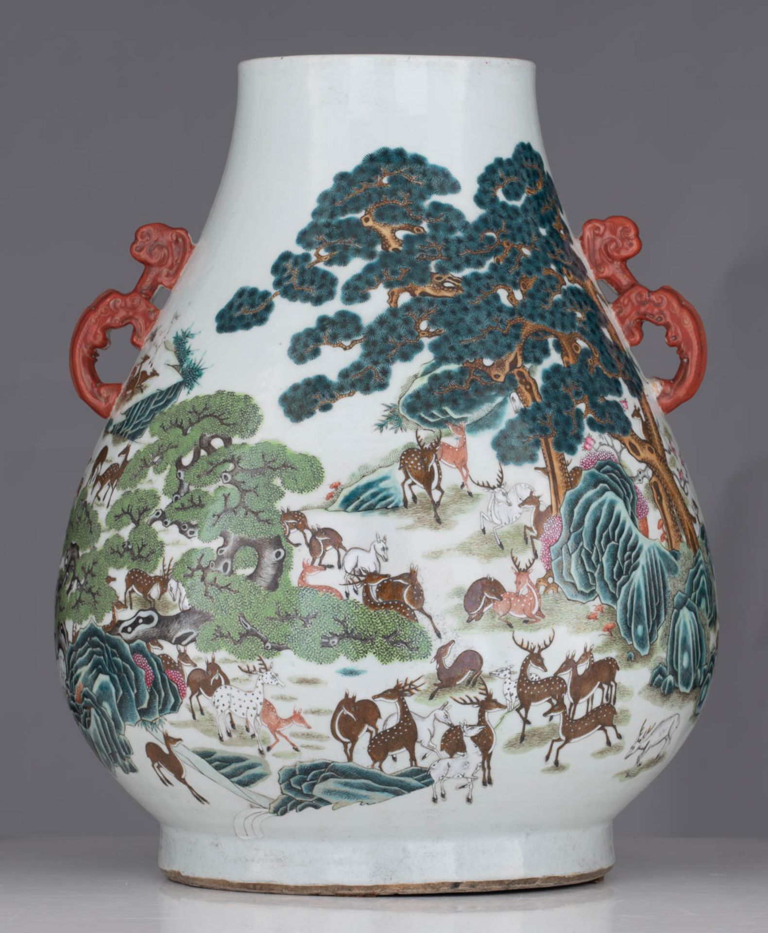 A Chinese yangcai hu vase - Bild 9 aus 16