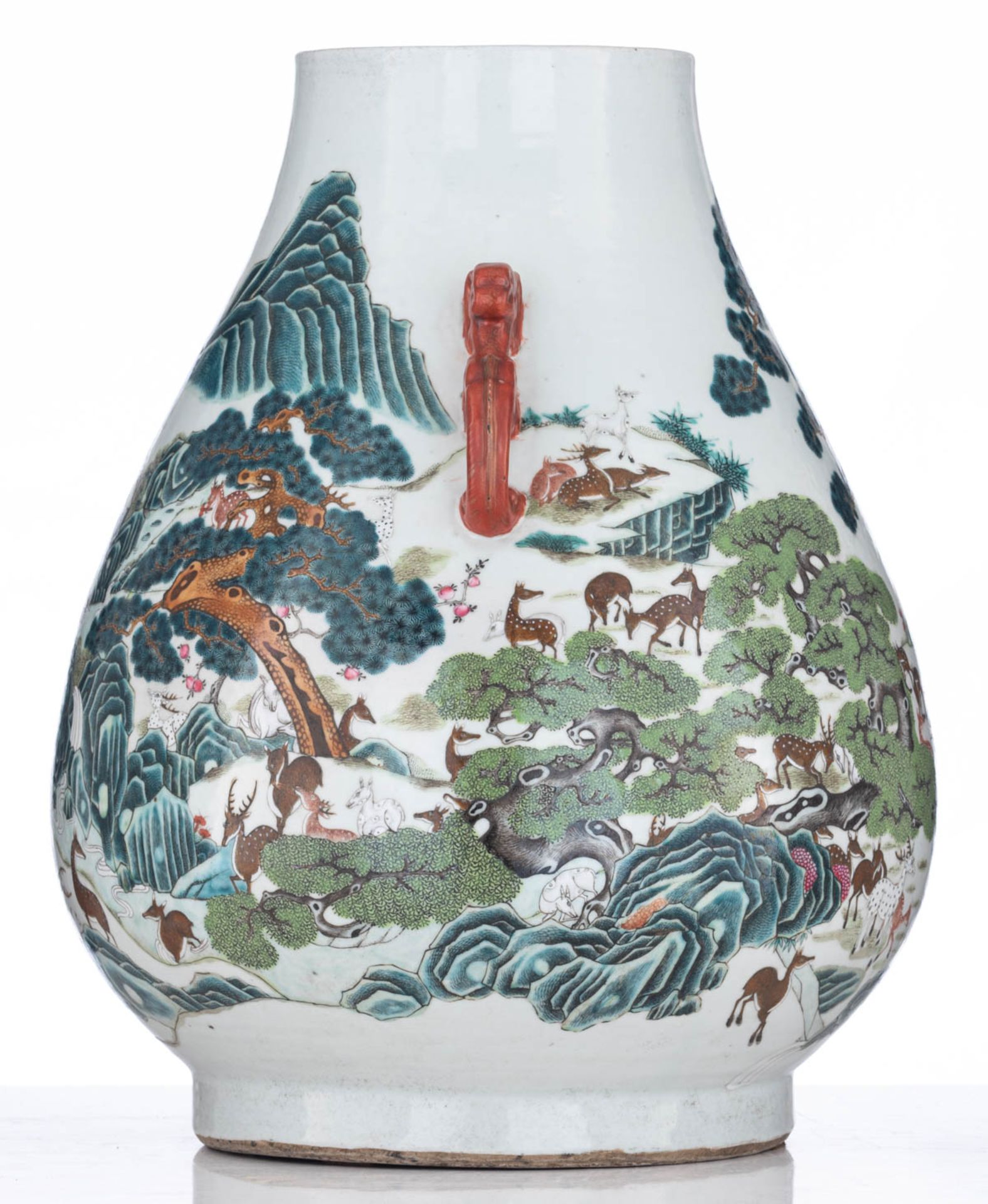 A Chinese yangcai hu vase - Bild 4 aus 16