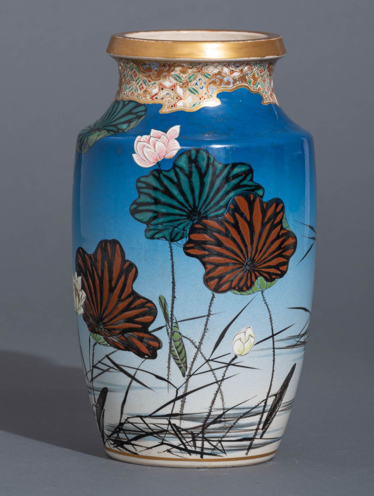 A Japanese Satusuma vase - Image 3 of 9