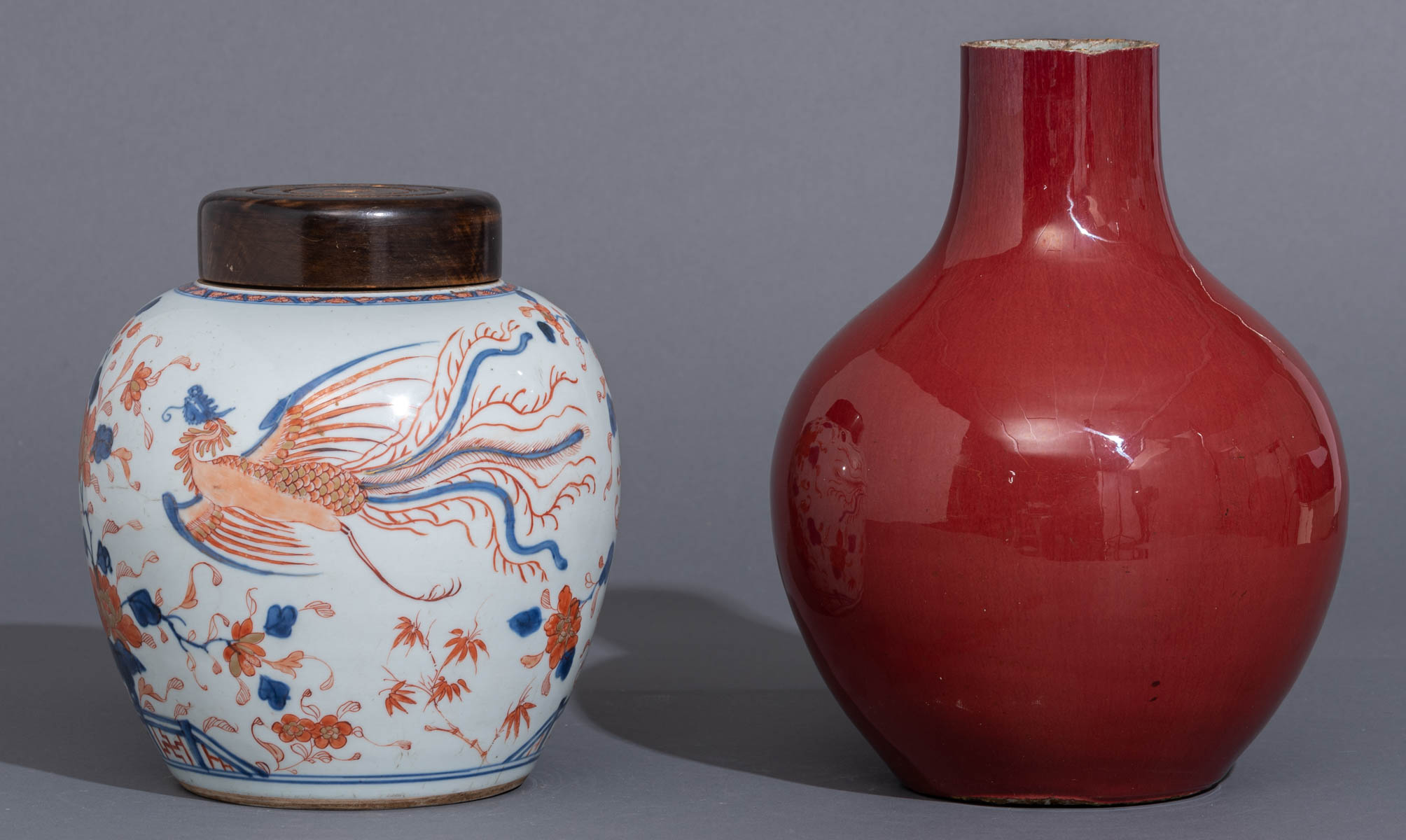 A Chinese sang de boeuf bottle vase - Image 2 of 8