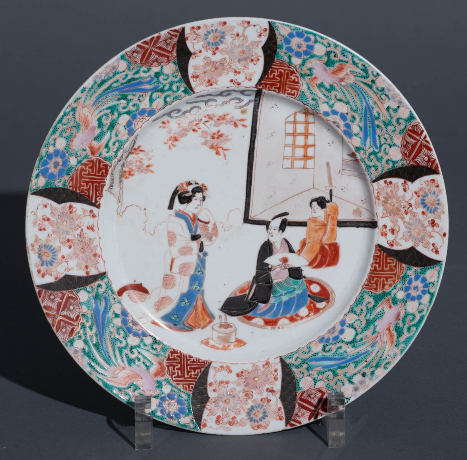 A Japanese Arita Imari assembled dinner service - Image 50 of 194