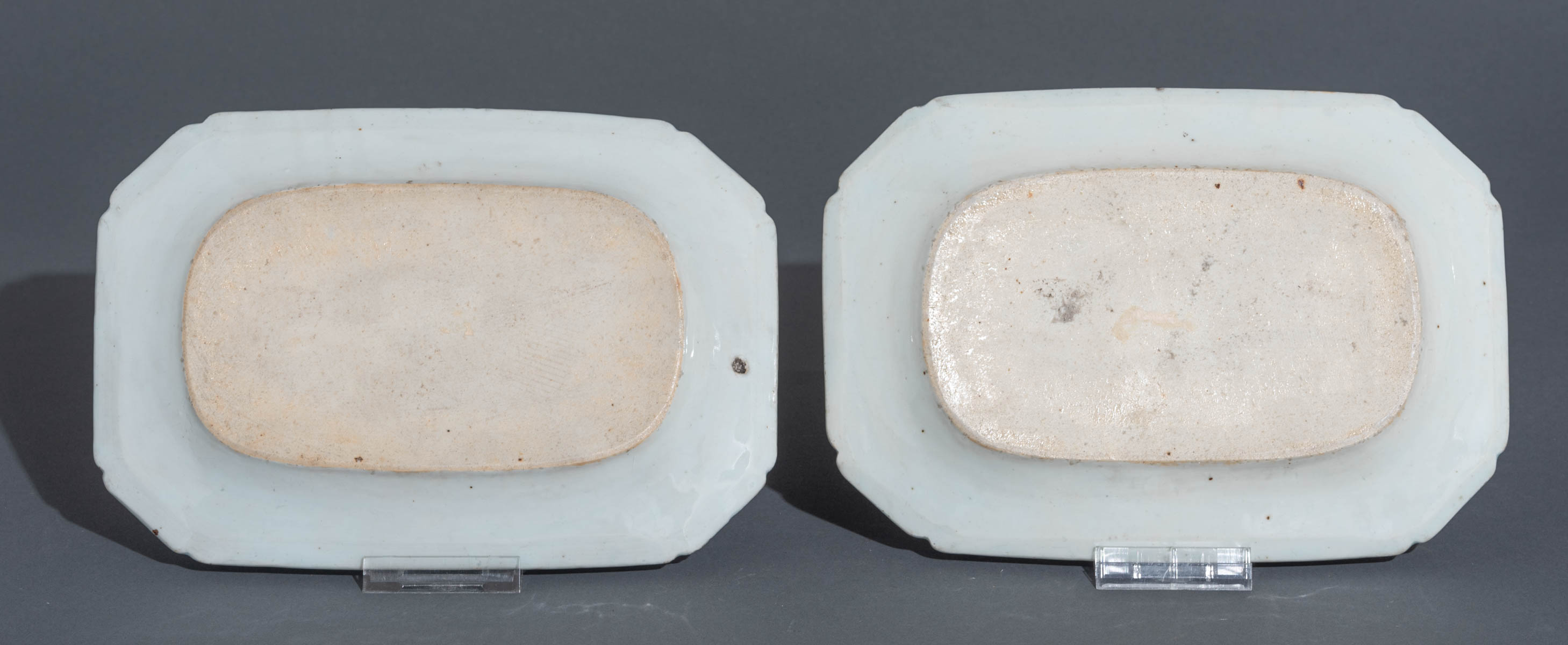 Four Chinese blue and white Nanking ware plates - Image 5 of 7