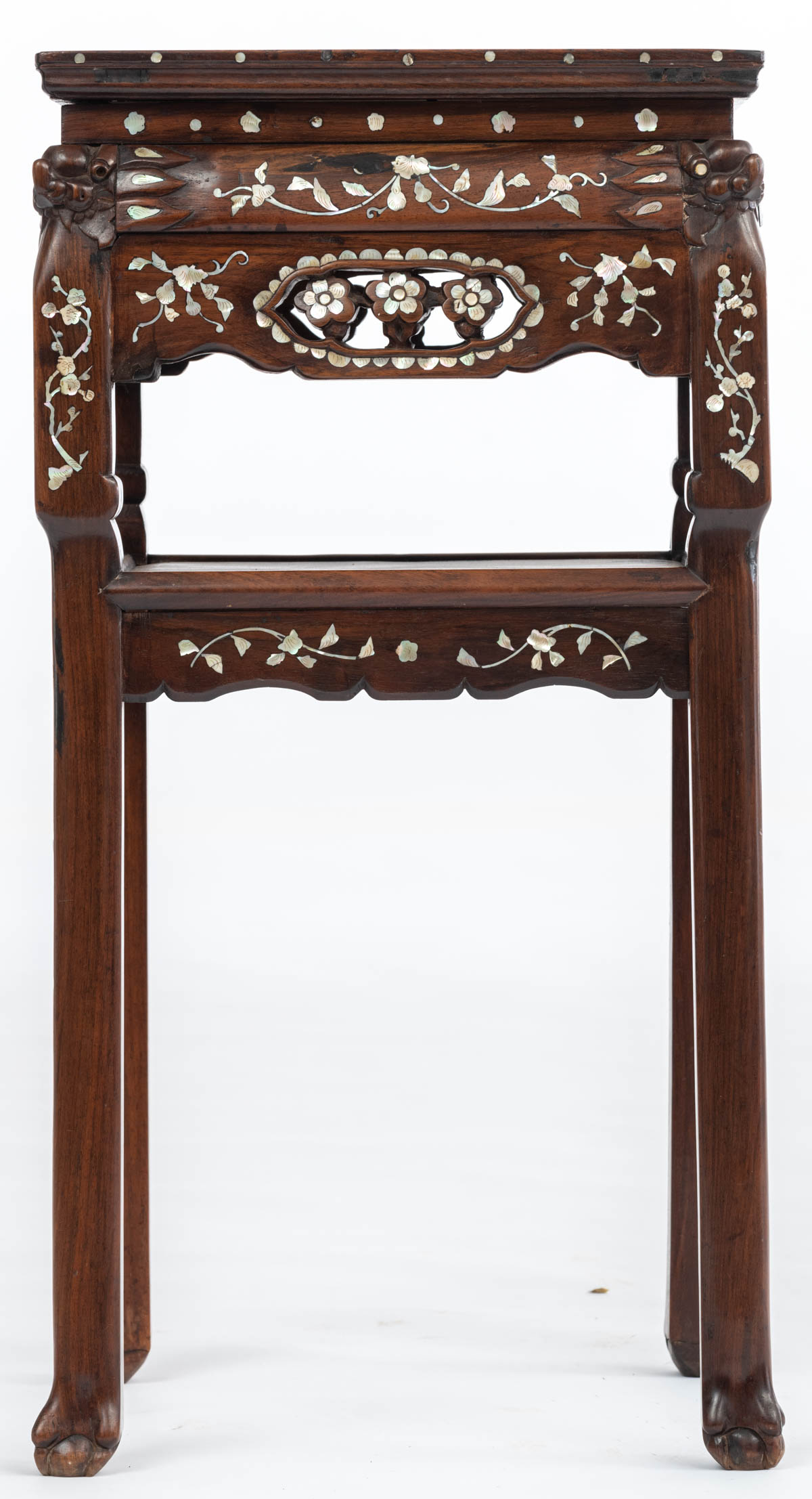 A Chinese exotic hardwood furniture set - Image 9 of 16