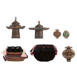 A collection of Tibetan items