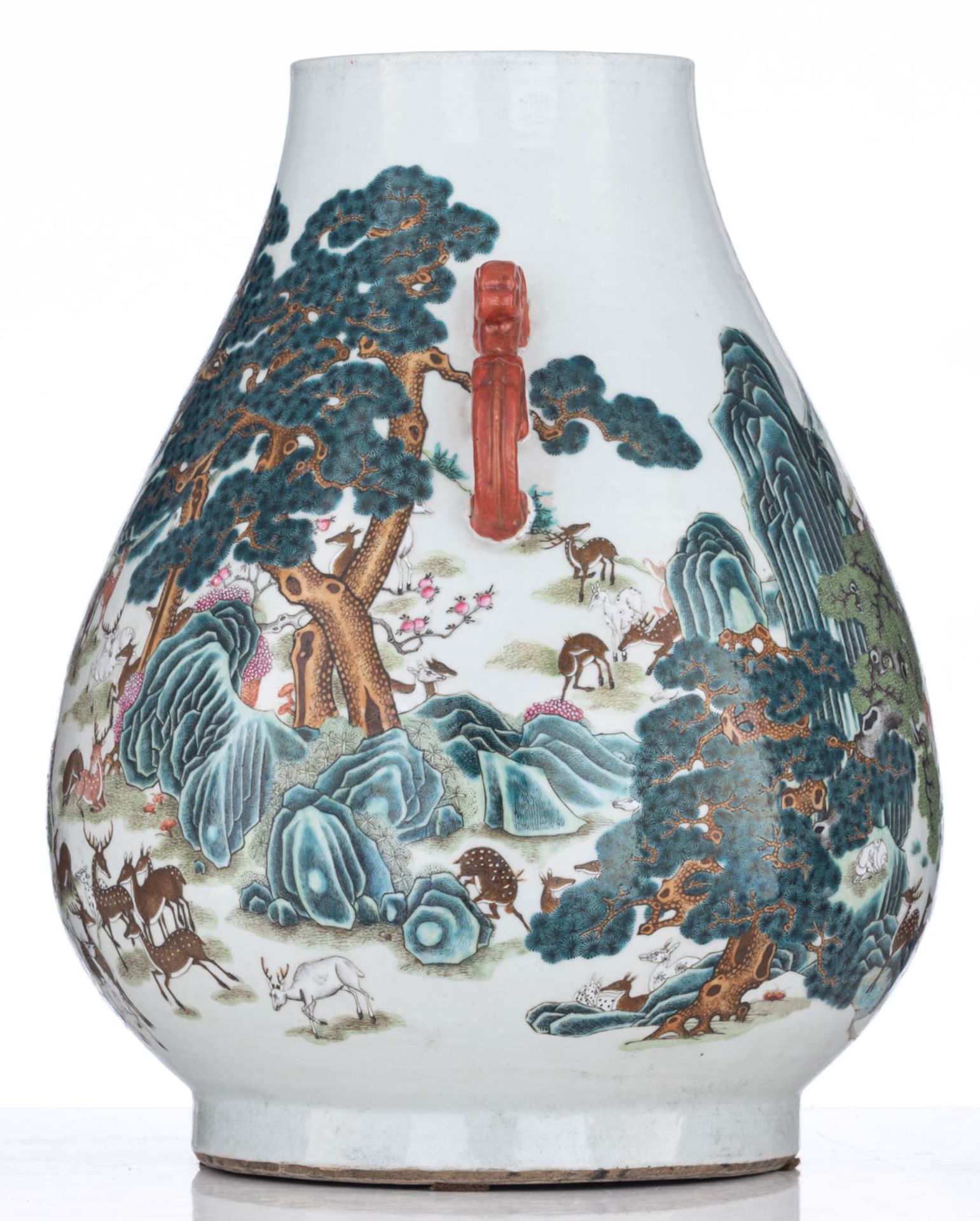 A Chinese yangcai hu vase - Bild 2 aus 16