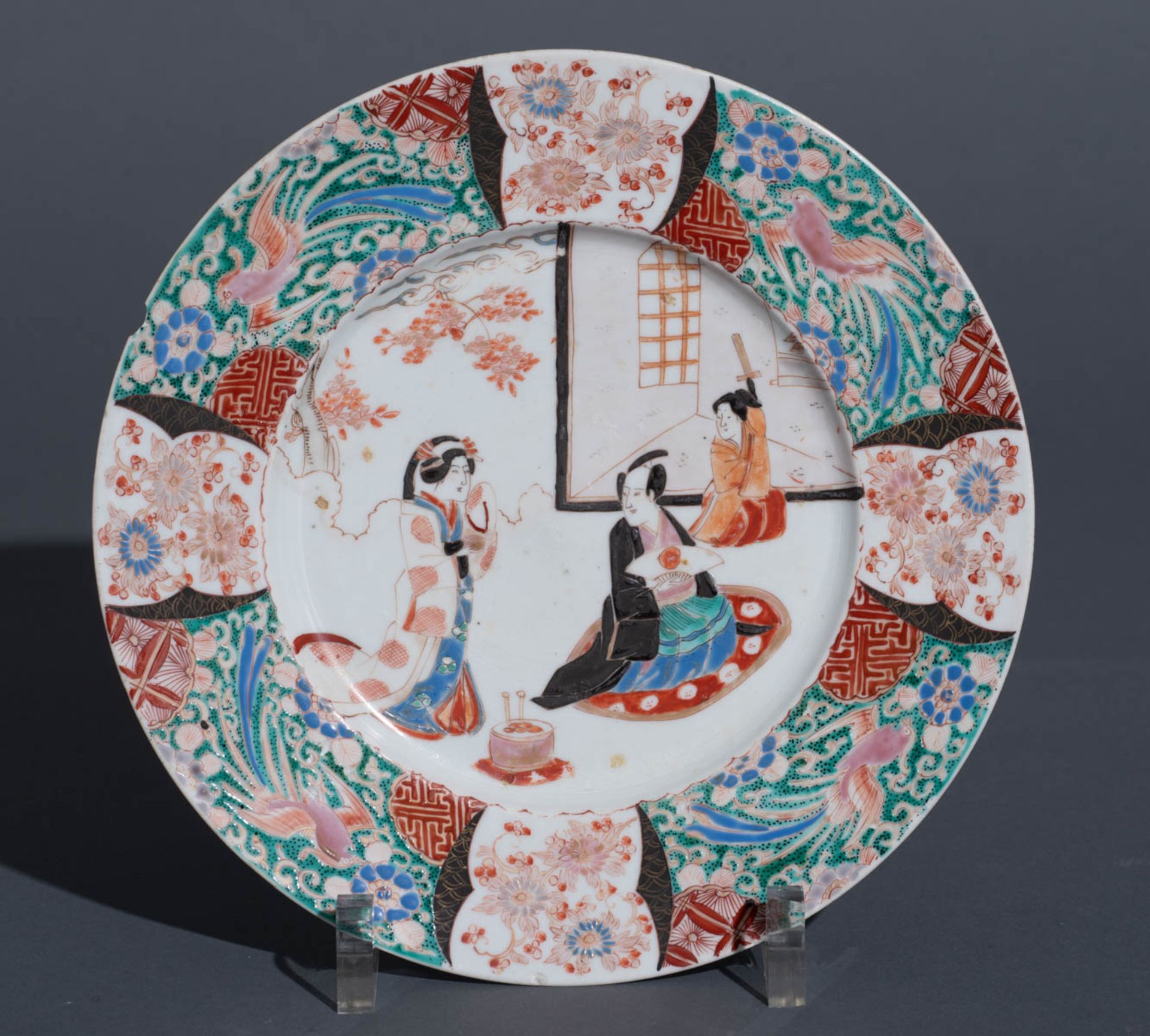 A Japanese Arita Imari assembled dinner service - Image 104 of 194