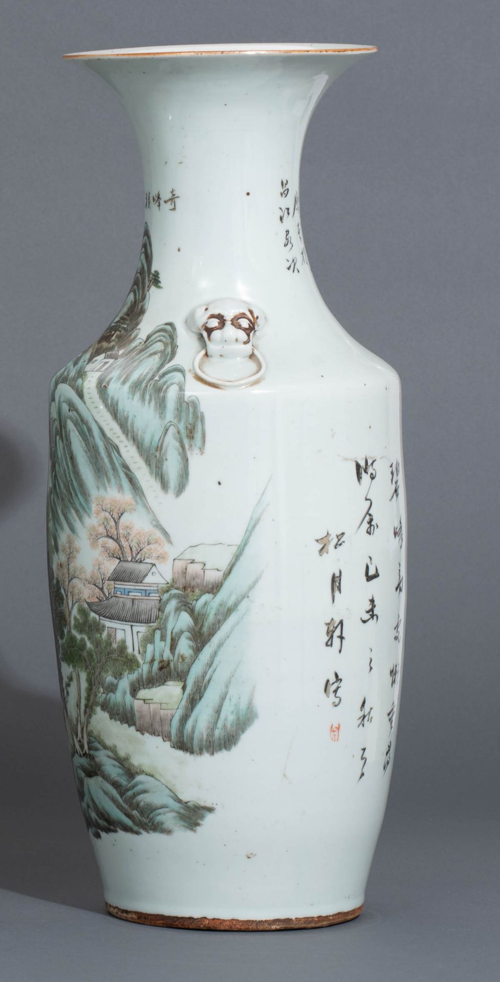 A Chinese Qianjiang cai vase - Bild 3 aus 7