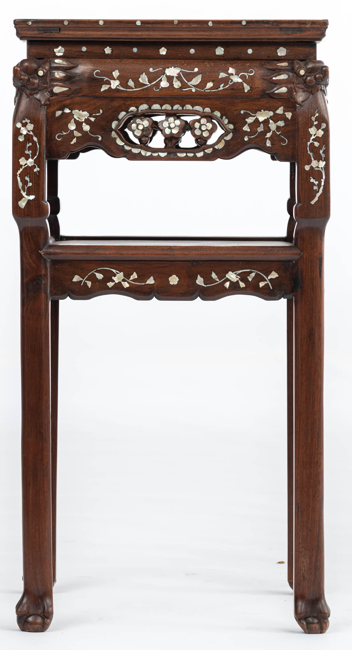 A Chinese exotic hardwood furniture set - Image 11 of 16