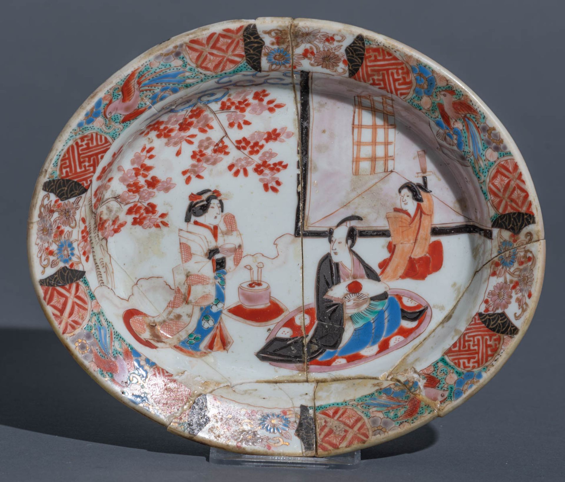 A Japanese Arita Imari assembled dinner service - Image 157 of 194