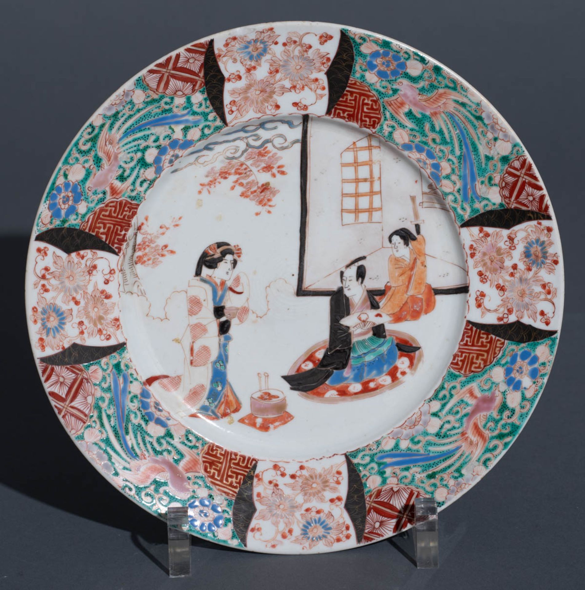 A Japanese Arita Imari assembled dinner service - Image 47 of 194