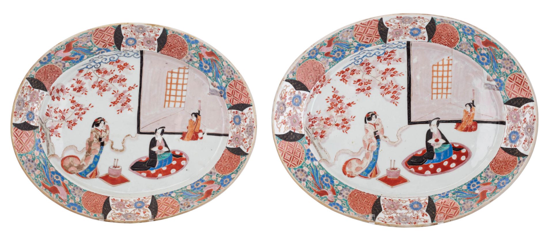 A Japanese Arita Imari assembled dinner service - Image 5 of 194