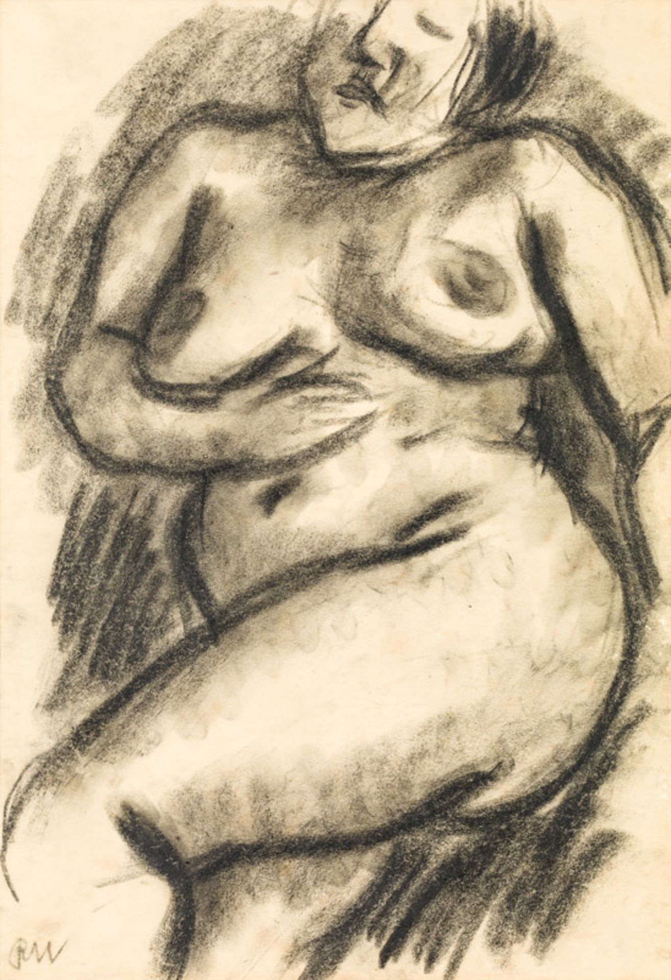 Rudolf Wacker Female nude