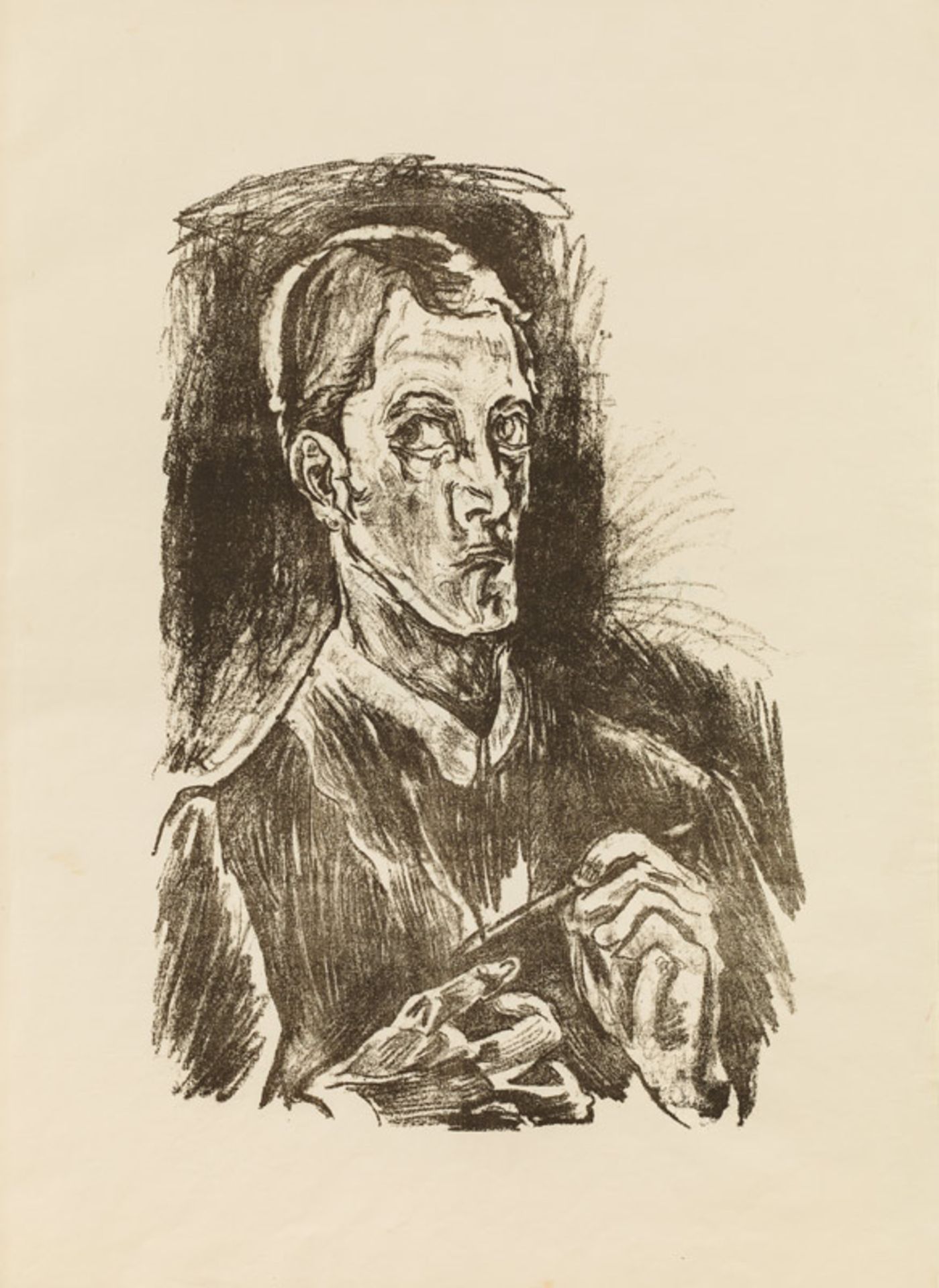 Oskar Kokoschka* Oh Ewigkeit - Du Donnerwort - Bachkantate (portfolio with 11 lithographs),