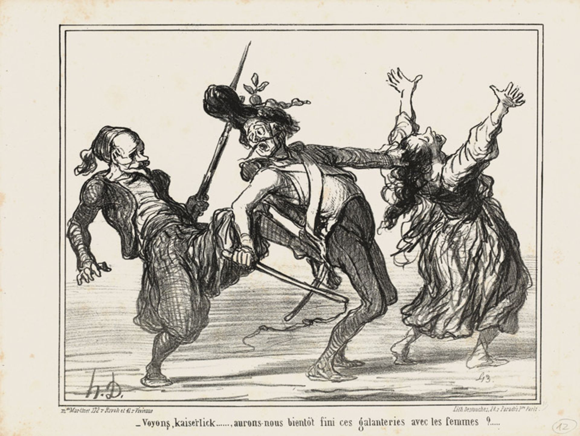 Honoré Daumier „Voyons, kaiserlick ...“<br /